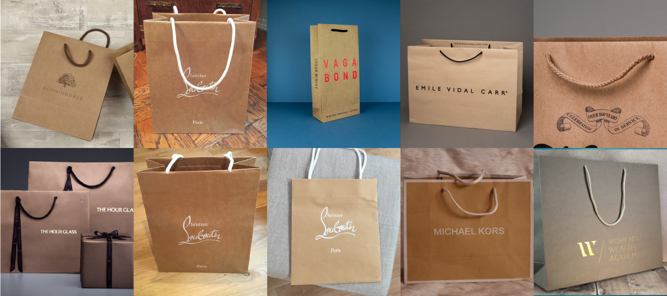 luxury craft paper bags 1